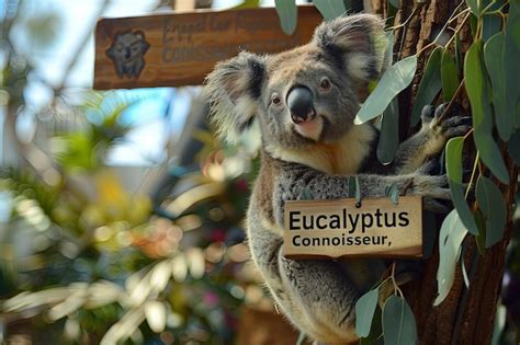  Koala - Ein kuscheliger Baumkletterer mit einer Vorliebe für Eukalyptus!